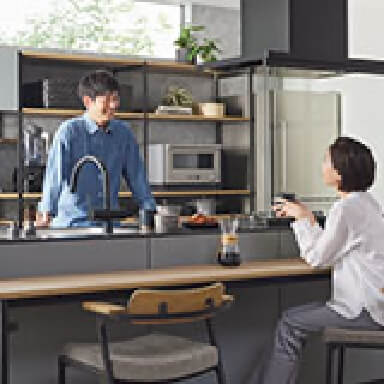 対面キッチン